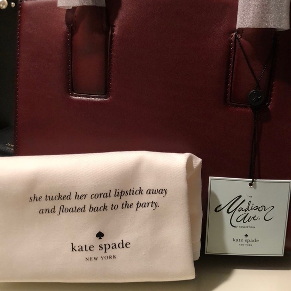 MWT Madison Ave Ridley Street Small Blanca Satchel - Picture 6 of 6